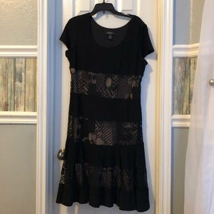 R&M Richards Black Dress